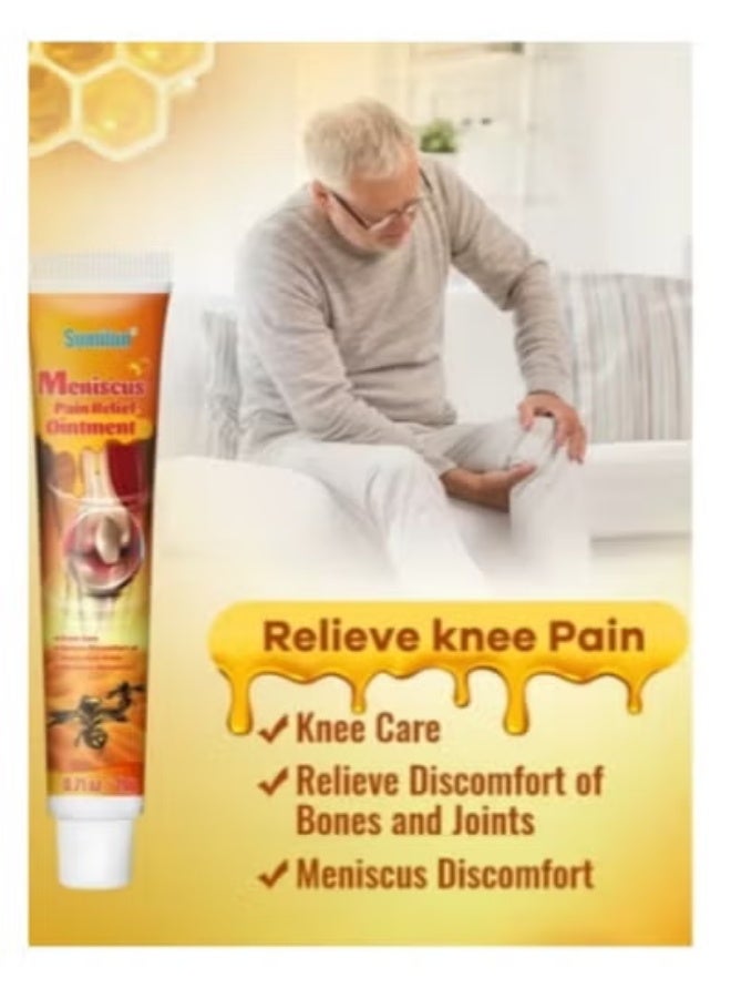 سوميفون 5 قطع مرهم لتخفيف آلام الغضروف، كريم لتخفيف آلام المفاصل والتهاب المفاصل، كريم للعناية بالركبة، كريم سم النحل لعلاج المفاصل، جل كريم لتخفيف آلام العضلات، 5×20 جرام - Image 3